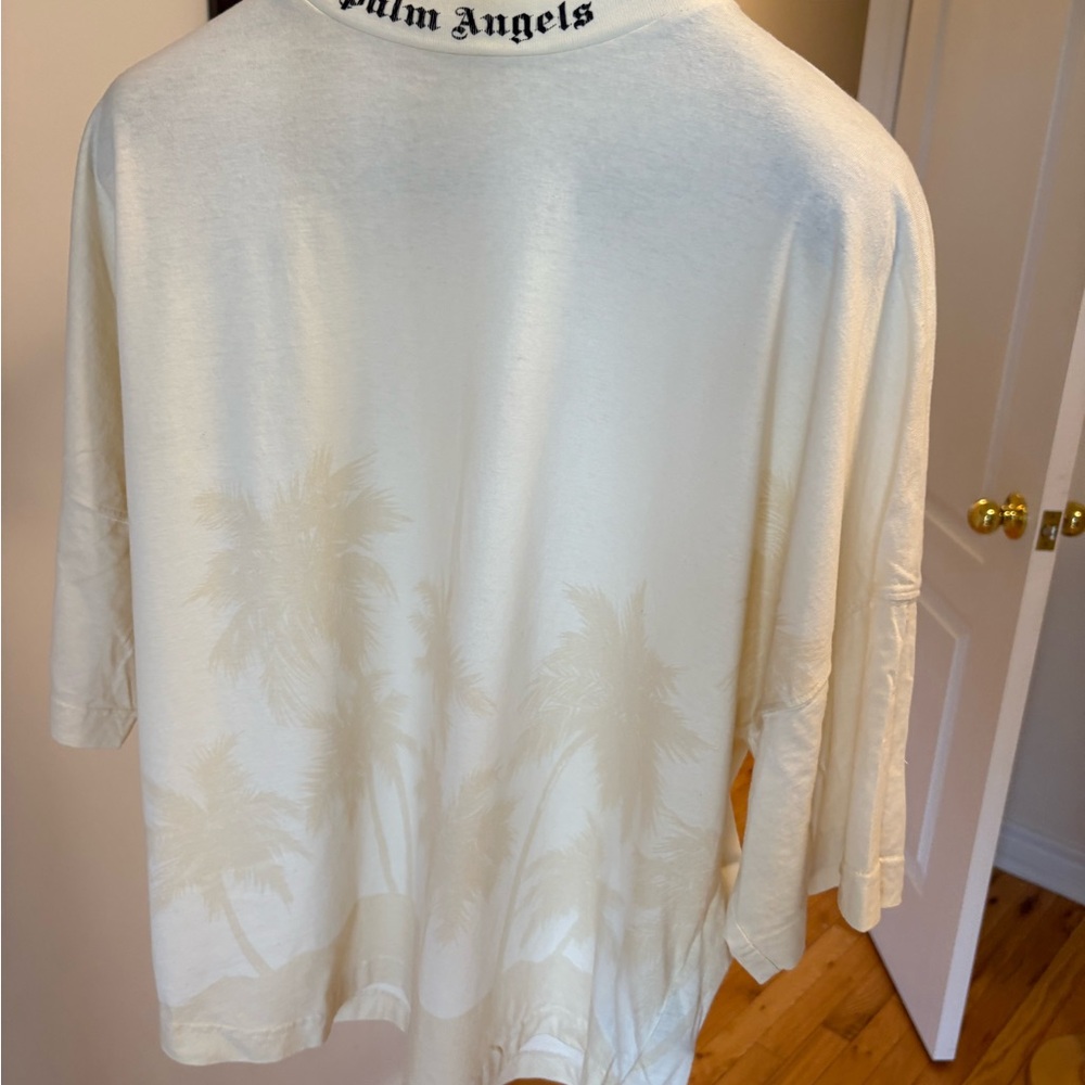 Palm Angels Off-White Long Sleeve Tee